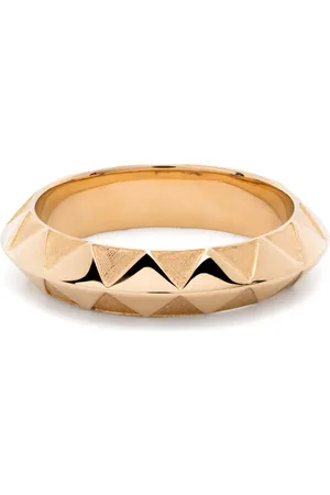 HARWELL GODFREY 18kt yellow Knife Edge band ring