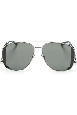 Saint Laurent Leon pilot-frame sunglasses