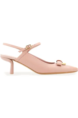 Salvatore Ferragamo Drop Bow 55mm pumps