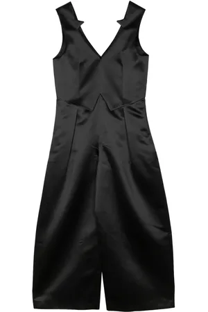 NOIR KEI NINOMIYA Sleeveless satin jumpsuit