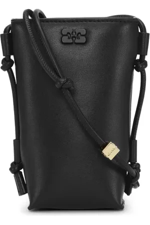 Ganni Leather crossbody bag