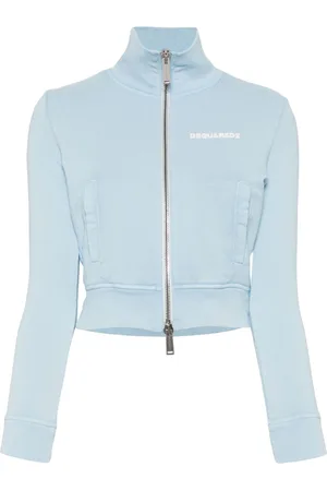 Dsquared2 Logo-appliqué cropped sweatshirt