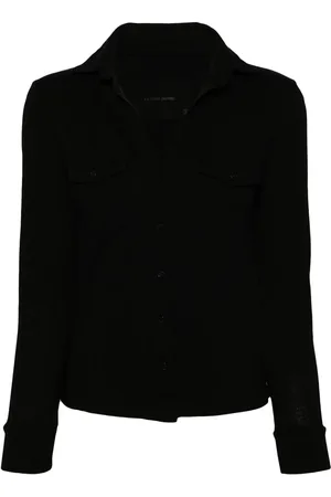 NILI LOTAN Long-sleeve cotton blouse