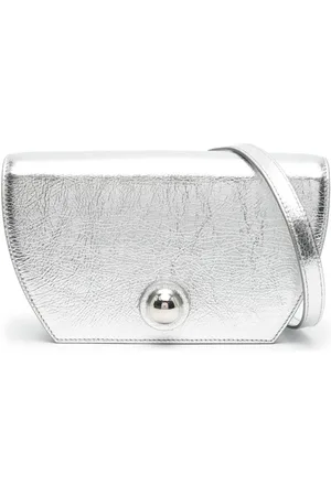Furla Metallic-leather cross body bag