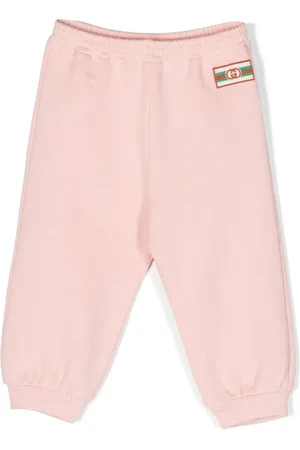 Gucci Logo-patch cotton track pants
