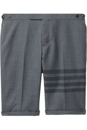 Thom Browne 4-Bar wool-blend shorts