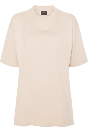 Balenciaga Rhinestoned cotton T-shirt