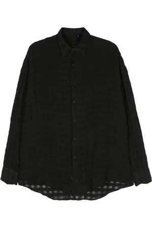 COSTUMEIN Semi-sheer patterned shirt