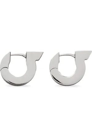 Salvatore Ferragamo Gancini crystal-embellishment earrings