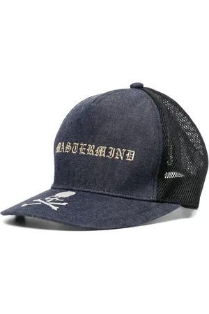 MASTERMIND JAPAN Logo-embroidered denim cap