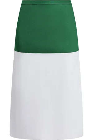 Salvatore Ferragamo Colour-block layered skirt