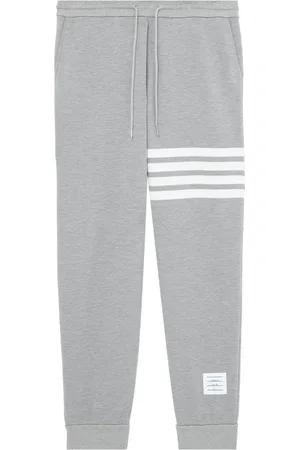 Thom Browne Ottoman rib 4-Bar stripe track pants