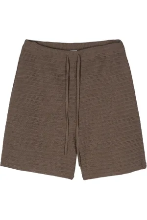 Nanushka Caden crochet-knit shorts