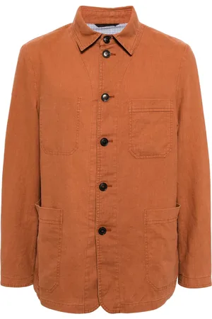 N.PEAL Minori linen shirt jacket