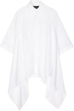 YOHJI YAMAMOTO Button-fastening asymmetric top
