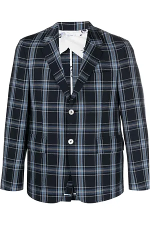 Thom Browne Checked virgin wool blend blazer