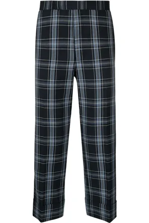 Thom Browne Low-rise drop-crotch tailored trousers