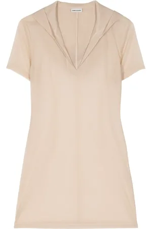 Low Classic Sheer hooded top