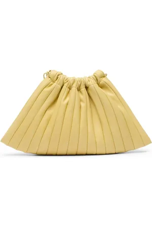 MARSÈLL Arriccio pleated leather clutch
