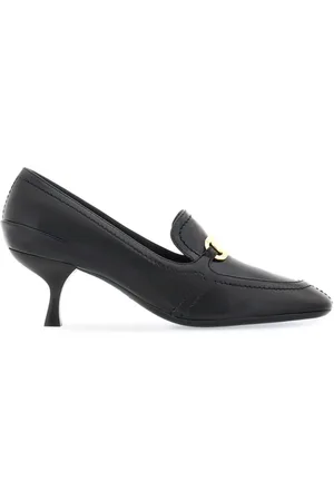 Salvatore Ferragamo Vara buckle kitten-heel loafers