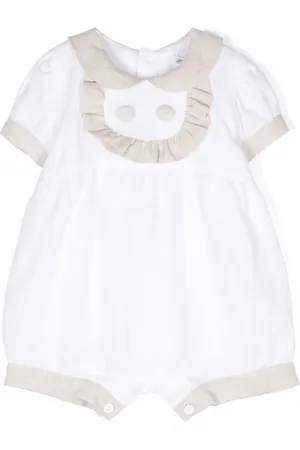 JESURUM BABY Ruffle-detail linen body