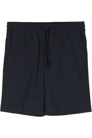 LARDINI Drawstring-waist track shorts