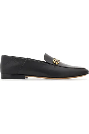 Salvatore Ferragamo Gancini-charm leather loafers