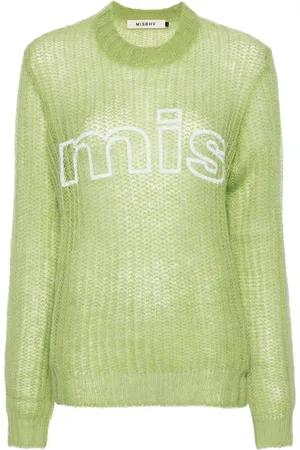 MISBHV Logo-print brushed jumper
