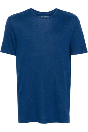 Majestic Mélange linen-blend T-shirt