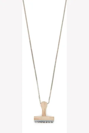 Maison Margiela Stamp pendant necklace