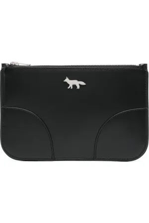 Maison Kitsuné Boogie leather clutch