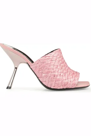 Sergio Rossi Sr Seville raffia mules