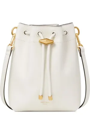 Jimmy Choo Mini Cinch leather bucket bag
