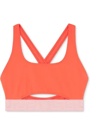 VERSACE Greca Border bikini top
