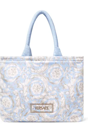 VERSACE Barocco terry.towelling tote bag