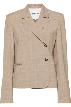 Herskind Pli single-breasted blazer