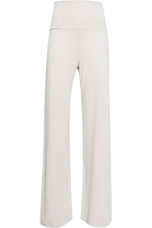 James Perse High-waisted wide-leg trousers