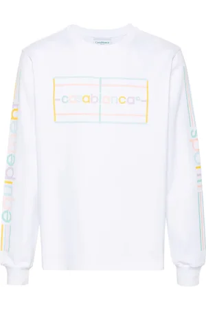 Casablanca Pastel Court logo-print T-shirt