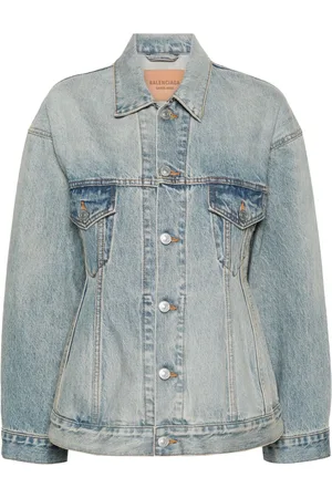 Balenciaga Hourglass denim jacket