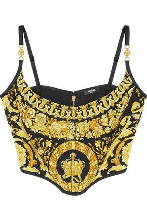 VERSACE La Coupe des Dieux corset top