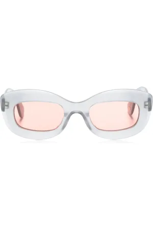GARRETT LEIGHT Dolores rectangle-frame sunglasses