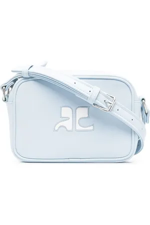 Courrèges Logo-patch crossbody bag