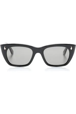 GARRETT LEIGHT Webster rectangle-frame sunglasses
