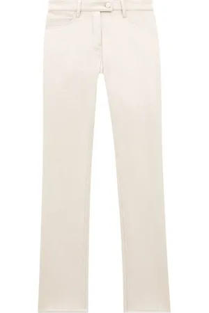 Courrèges Straight-leg vinyl trousers