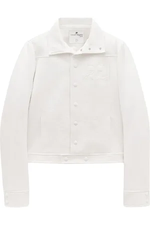 Courrèges Press-stud cropped jacket