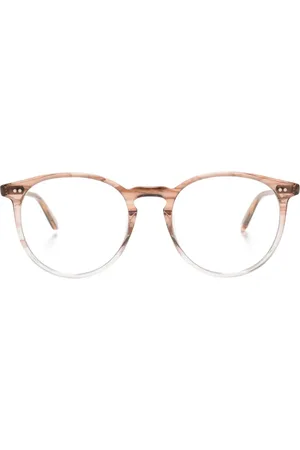 GARRETT LEIGHT Morning Side round-frame glasses