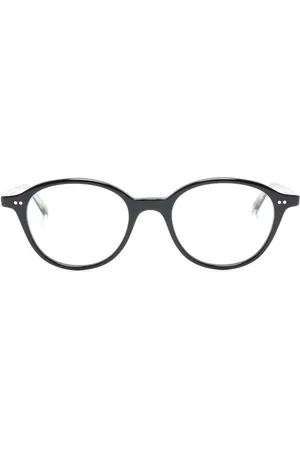 GARRETT LEIGHT Franklin round-frame glasses