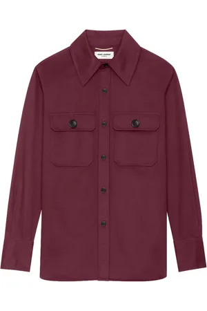 Saint Laurent Saharienne long-sleeve shirt