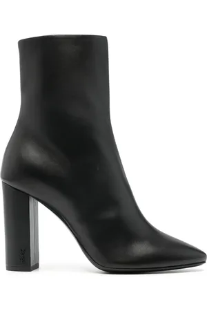 Saint Laurent Lou 95mm leather boots