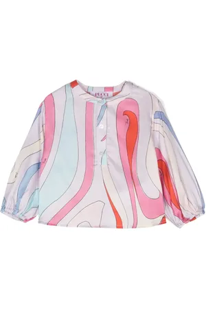PUCCI Junior Iride-print shirt